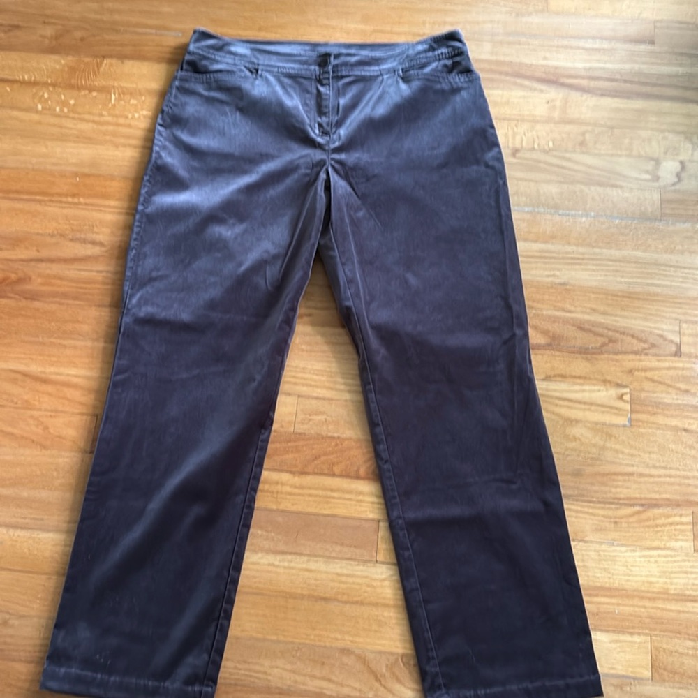 Eileen Fisher velvet pants L